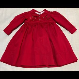 STRASBURG, Vintage Christmas Dress for Baby Girl